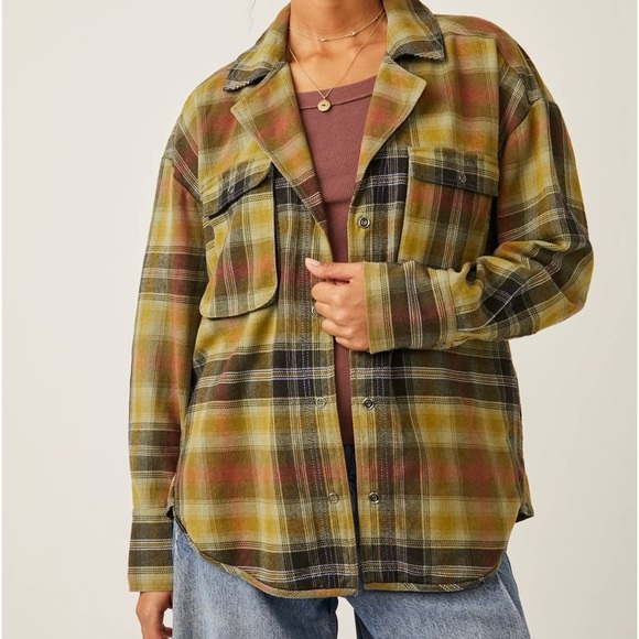 FP We the Free “Izzy” cargo shirt, various sizes, NWOT - Picture 1 of 4